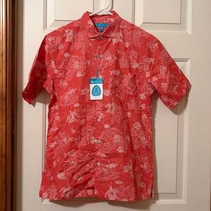 Tori Richard Coral Reef Print Men's Shirt